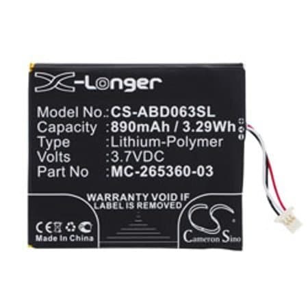 Replacement for Amazon Kindle X Battery